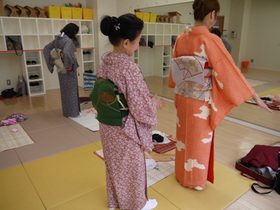 (7月～9月)きもの着付け