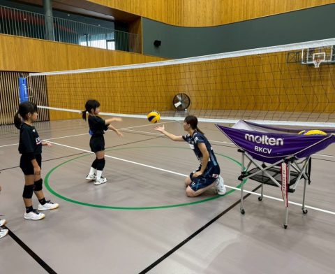 (7月)カノアラウレアーズ福岡　バレーボール教室　inここち
